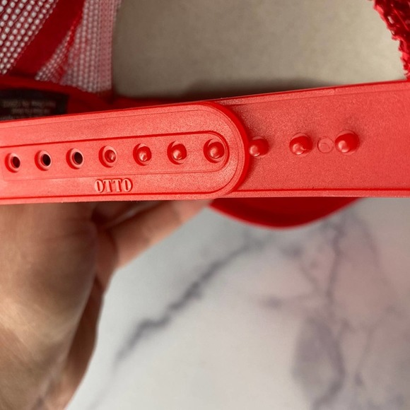 Dog Mom ASL Sign Language Adult Otto Adjustable Trucker hat - more colors avail - Picture 3 of 3